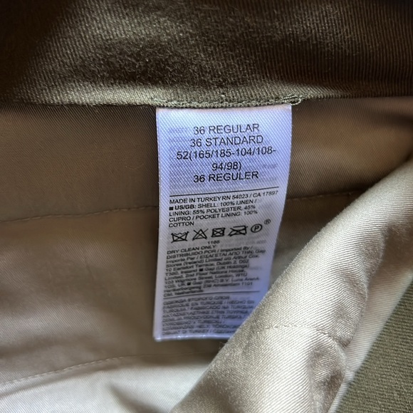 Banana Republic Linen Tuxedo Pant - Picture 4 of 8